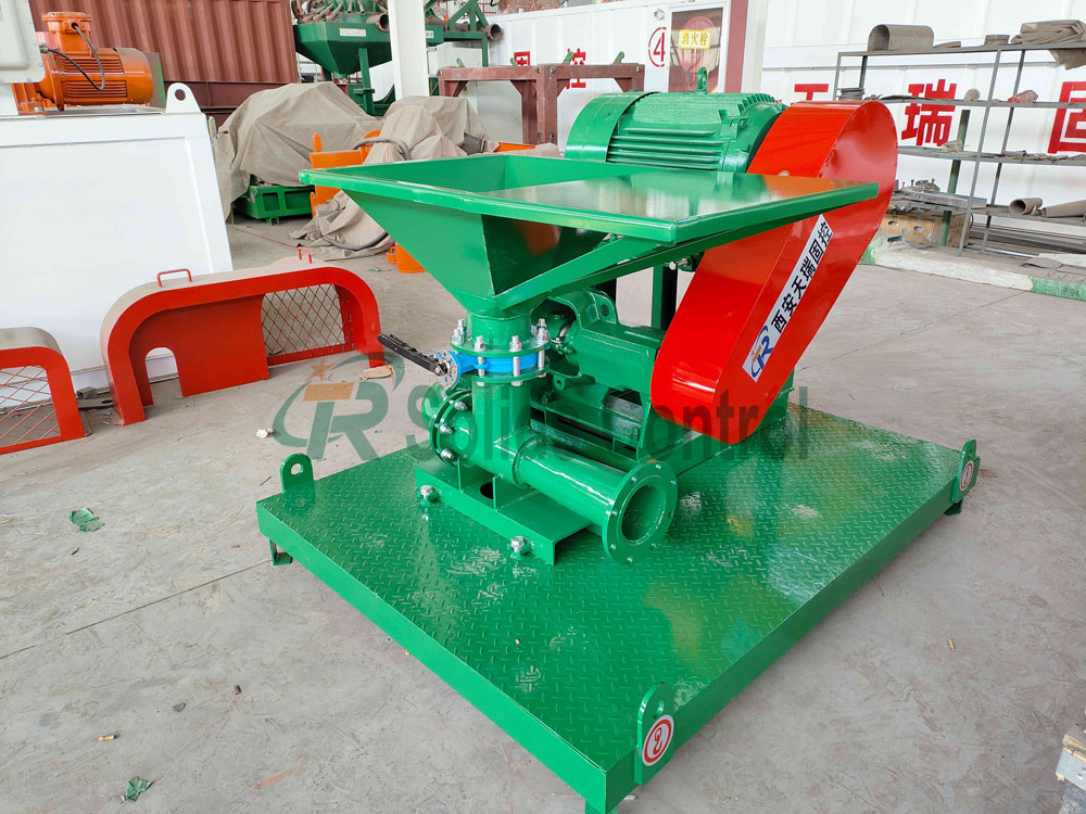 Delivery of TR Shear Pump with Hopper for Metro Construction