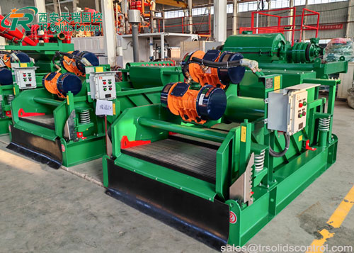Customized Mud Shale Shakers For Customer In The Middle East