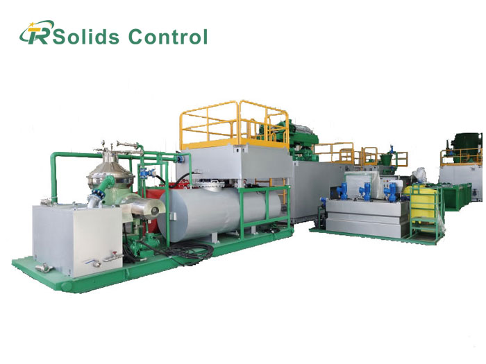 Oily sludge reduction treatment system