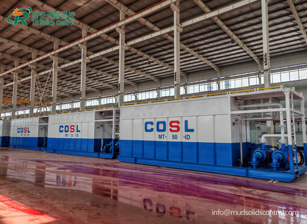 Drilling Mud Tank System Sold To Offshore Drilling Company