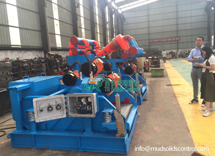 shale shaker,Desander and Desilter machine sold to Thailand - TR Solid Control Equipment Manufacturer shale shaker,Desander and Desilter machine sold to Thailand - TR Solid Control Equipment Manufacturer