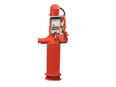 Centrifugal degasser for drilling equipment