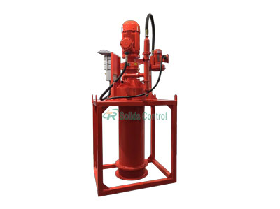 Vertical degasser