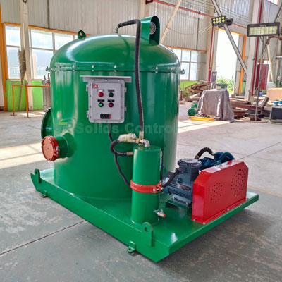 Vacuum Degasser detail