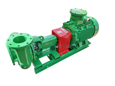 Mud centrifugal sand pump