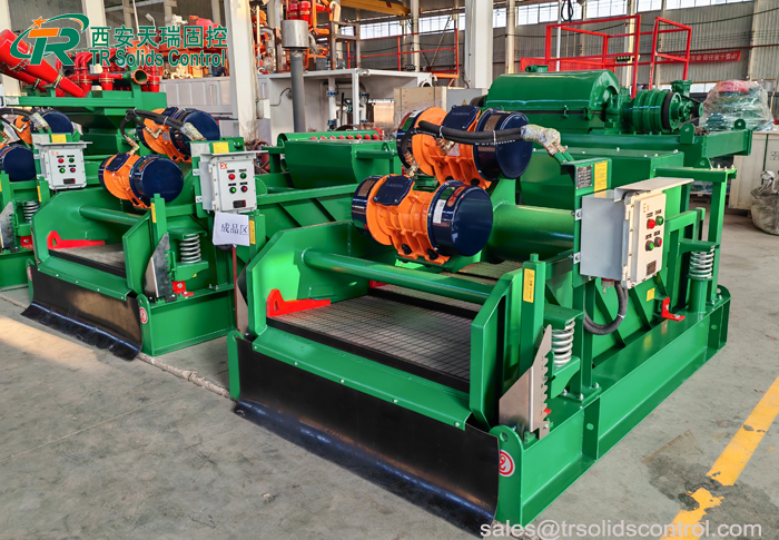 Customized Mud Shale Shakers For Customer In The Middle East