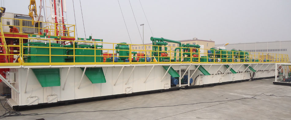 solids control system for oil drilling solids control system for oil drilling