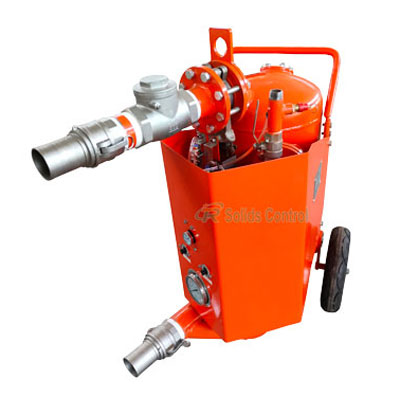 Vacuum pump for oil drilling fluid