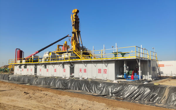 Solids control system case site| Tianrui Oilfield Equipment