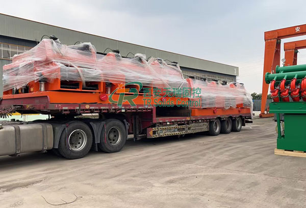 TR solid control equipment vibrating screen integrated machine delivery