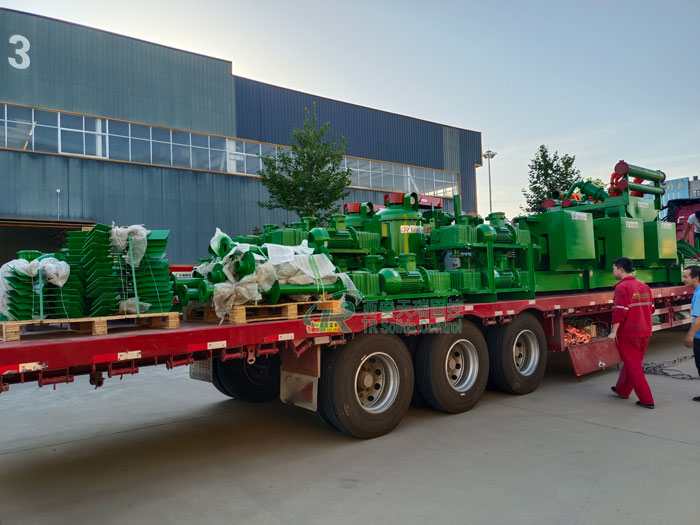 solid control factory-Drilling fluid purification equipment shipment