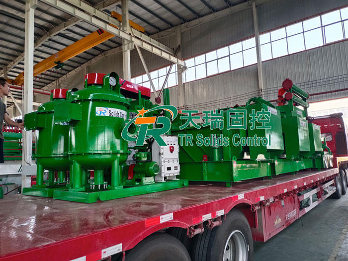 Vacuum degasser factory shipment-TR Solids Control