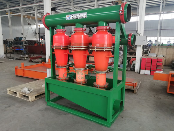 12-inch hydrocyclones in Desander from TR Solids control equipment manufacturer