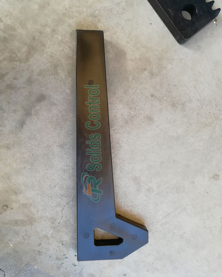 shale shaker accessory wedge block of TR Solids Control shale shaker accessory wedge block of TR Solids Control