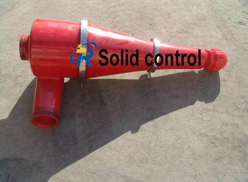 Derrick 10" Hydrocyclone in Desander from TR Solids control equipment manufacturer