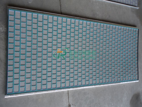 Hard hook edge screen - oilfield flat/wave screen