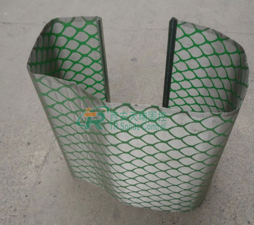Soft hook edge screen - bottom flow screen for desanders and desilters Soft hook edge screen - bottom flow screen for desanders and desilters