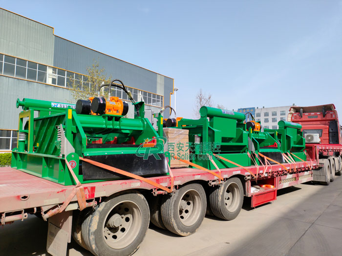 Oil shale shaker - oil-based mud shale shaker