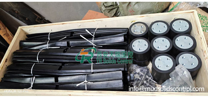 shale shaker rubber strips and shock-absorbing springs shale shaker rubber strips and shock-absorbing springs