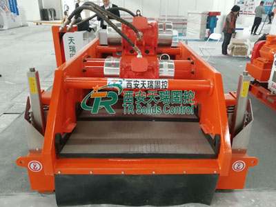 dual-track shale shaker for mud system