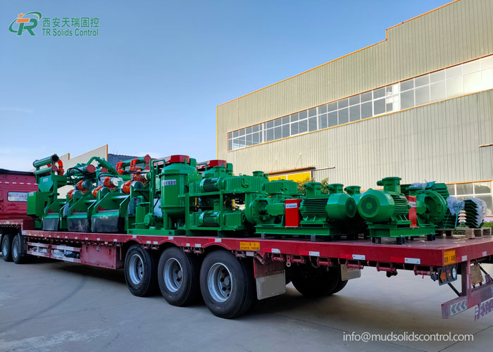 Batch Solids control equipment for Europe 2000HP drilling rigs Batch Solids control equipment for Europe 2000HP drilling rigs