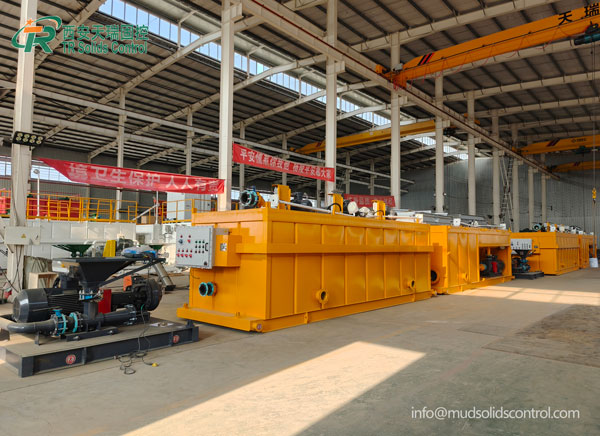 Drilling mud mixing systems for German drilling project - TR Solids Control Drilling mud mixing systems for German drilling project - TR Solids Control