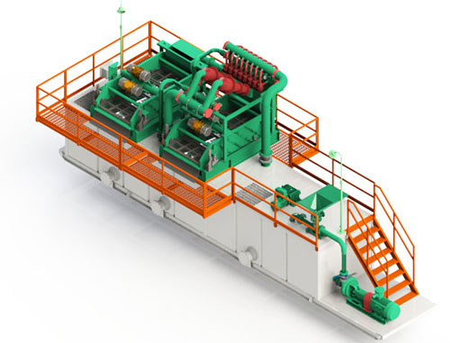 800GPM Mud Treatment System