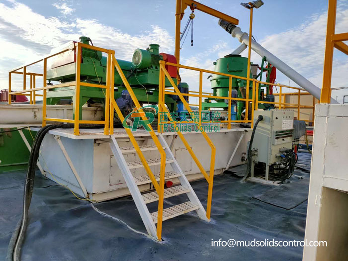 mud non-landing system at Daqing Oilfield site-TR Solids Control System mud non-landing system at Daqing Oilfield site-TR Solids Control System