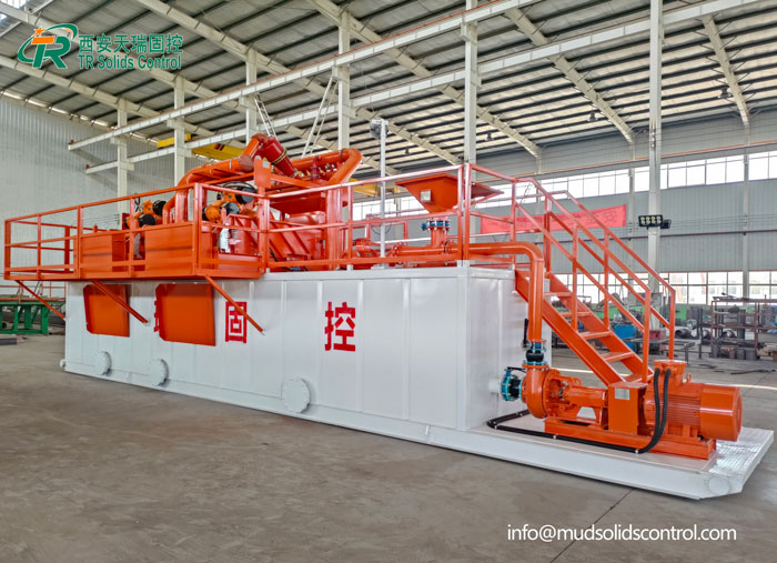 TR 200 HDD Mud Recycling System for Nigeria Drilling Rigs