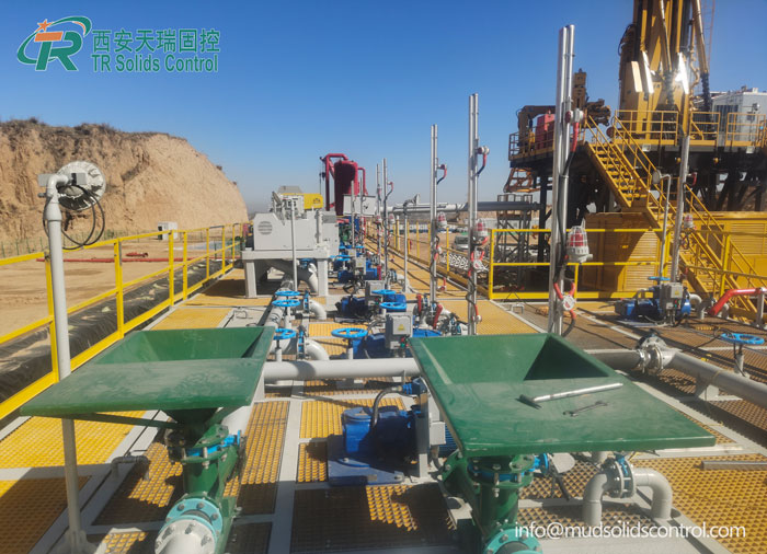 TR Drilling Solids Control System On-site | Mud recycling system TR Drilling Solids Control System On-site | Mud recycling system
