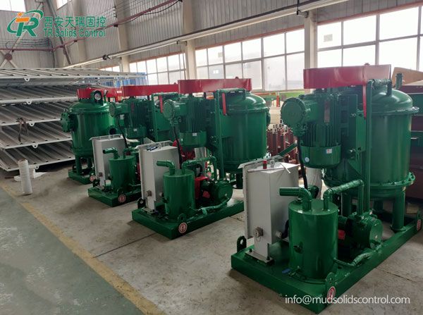 TRZCQ360 Vacuum Degasser Supplied to German Drilling Project