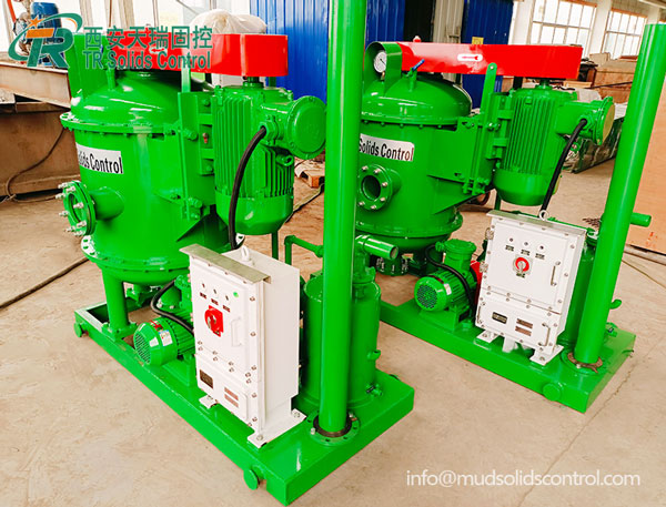 Vacuum degasser for drilling mud is exported to Saudi Arabia Vacuum degasser for drilling mud is exported to Saudi Arabia
