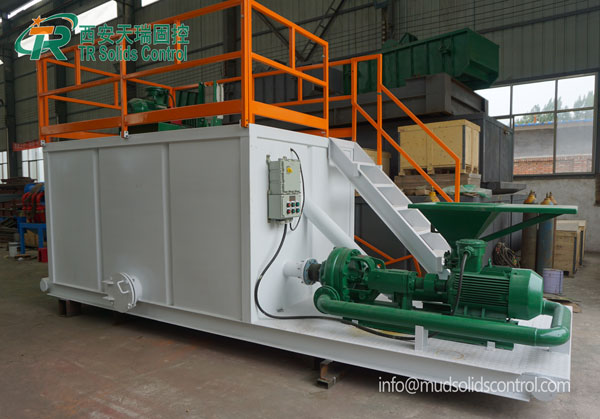 Small Drilling Mud Mixing Tank for Myanmar Client Small Drilling Mud Mixing Tank for Myanmar Client