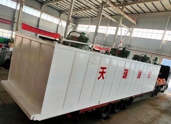 drilling mud tank, oilfield mud storage tank, mud mixing tank
