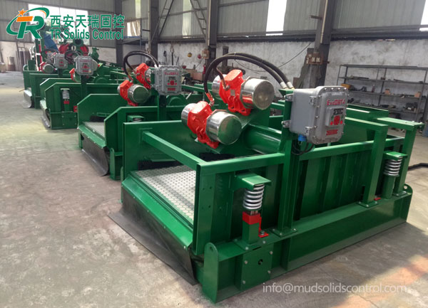  Supply of Shale Shaker and Desander for Sichuan Oilfield