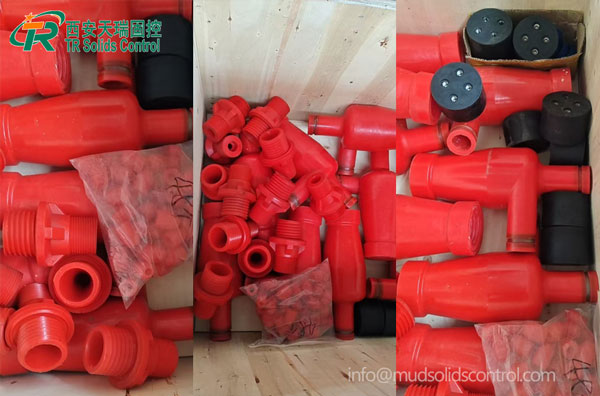 Shale Shaker Parts, cyclone, rubber spring Shale Shaker Parts, cyclone, rubber spring