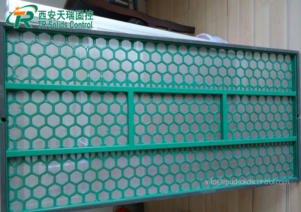 Mud plate screen structure Mud plate screen structure