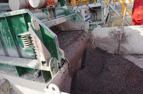 Effect of Drying Shale Shaker
