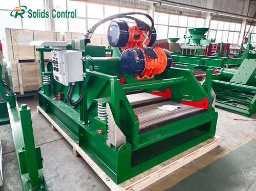 Linear motion shale shaker for drilling fluid solids control