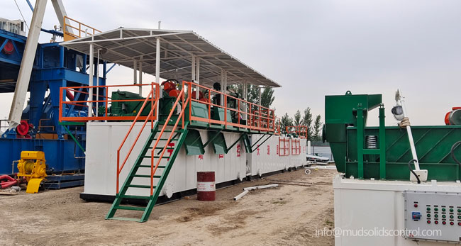 Real case of drilling solids control system