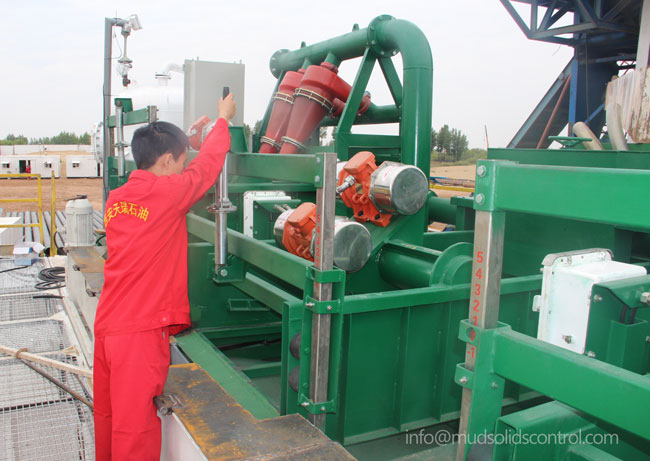 mud shale shaker for oilfield solid control