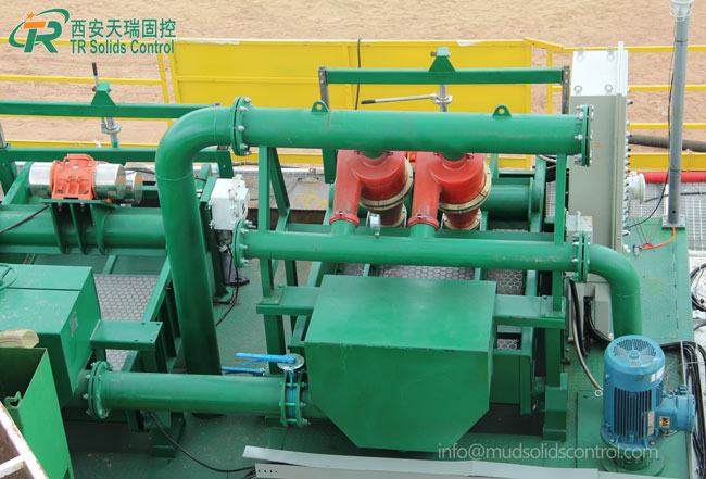 Desander for oilfield driling