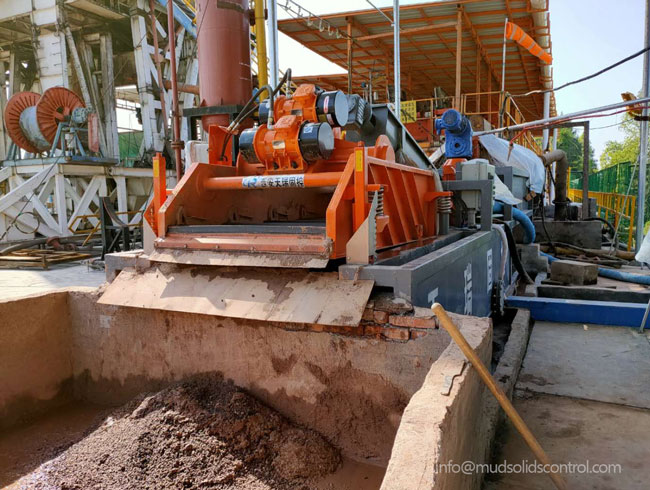 Solids Separation for Water Based Mud Treatment System