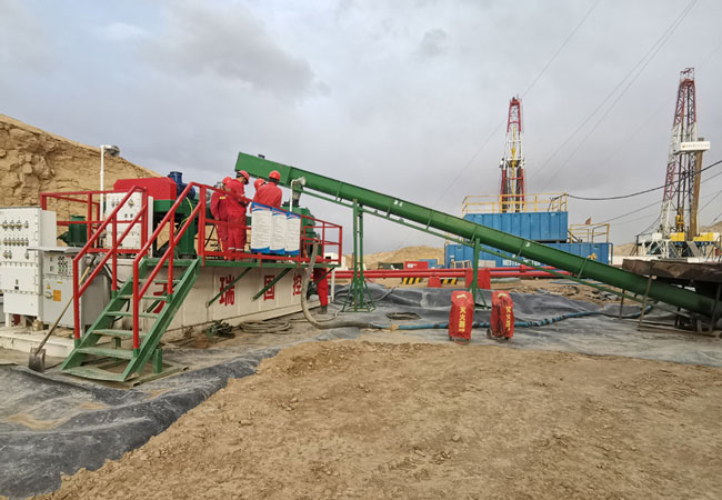 Solids Separation for Oil Based Mud Systern