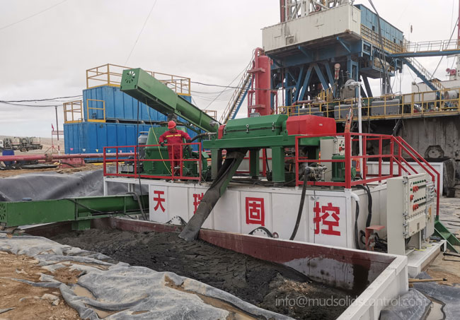 Oil-based mud treatment process