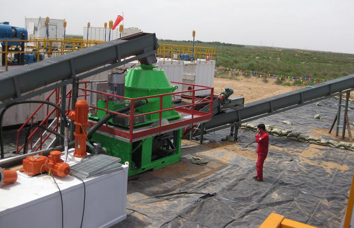 TR Solids Control non landing system for closed loop Solids Handling
