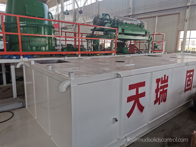 centrifuge & cuttings dryer for oil based mud processing control
