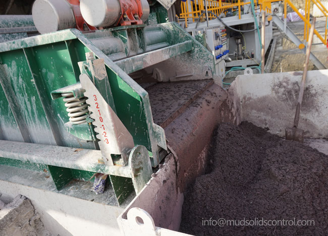 shale shaker screen blinding with wet cuttings
