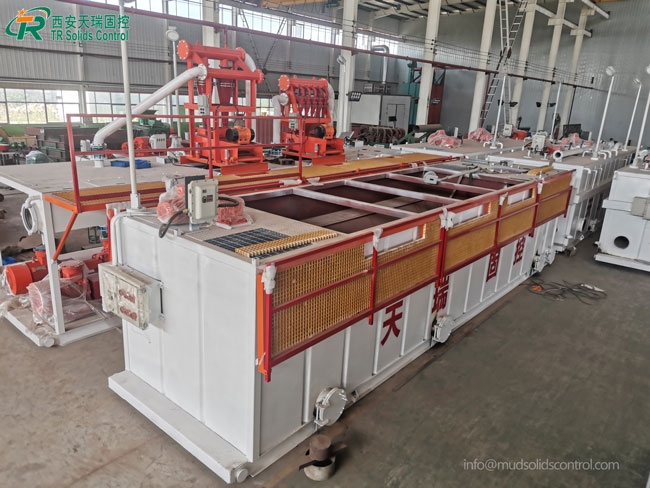 Integrated Solids Control System for Mud Recycling Integrated Solids Control System for Mud Recycling