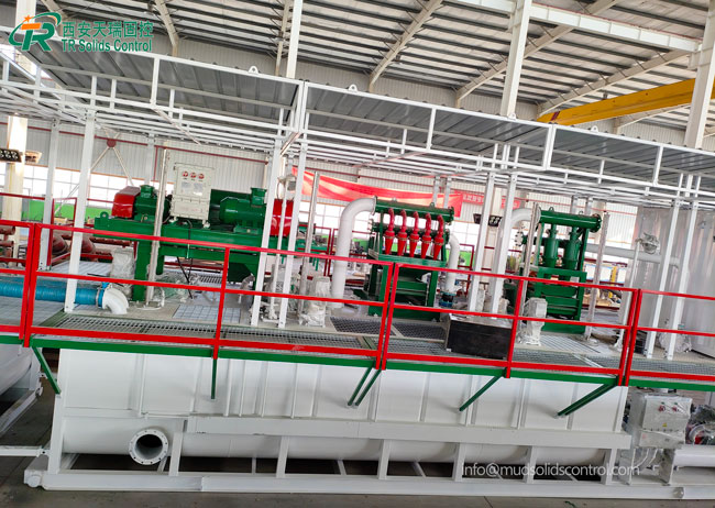 Oilfield solids separation system | TR Solids Control